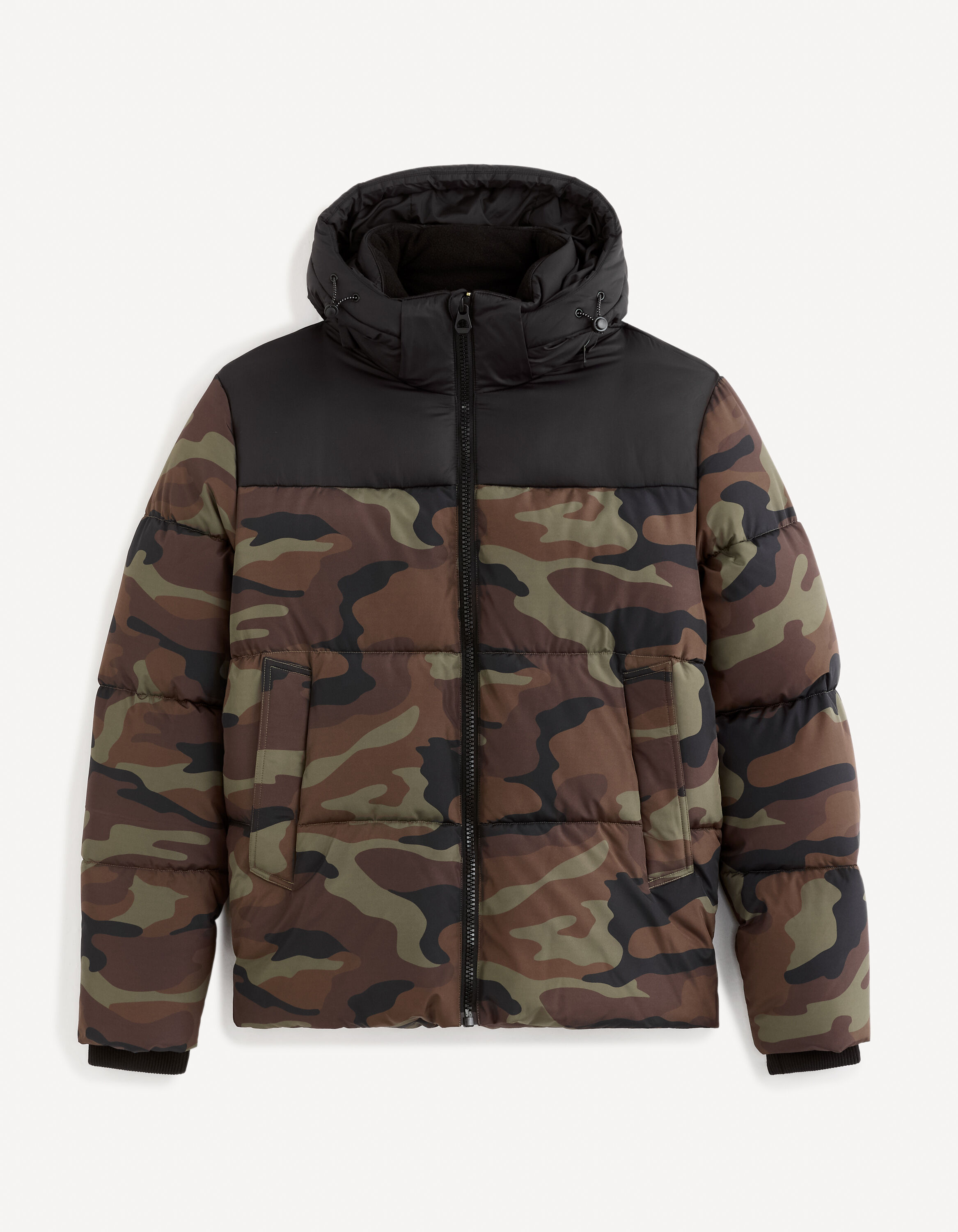 Doudoune grand froid &agrave; capuche - camel