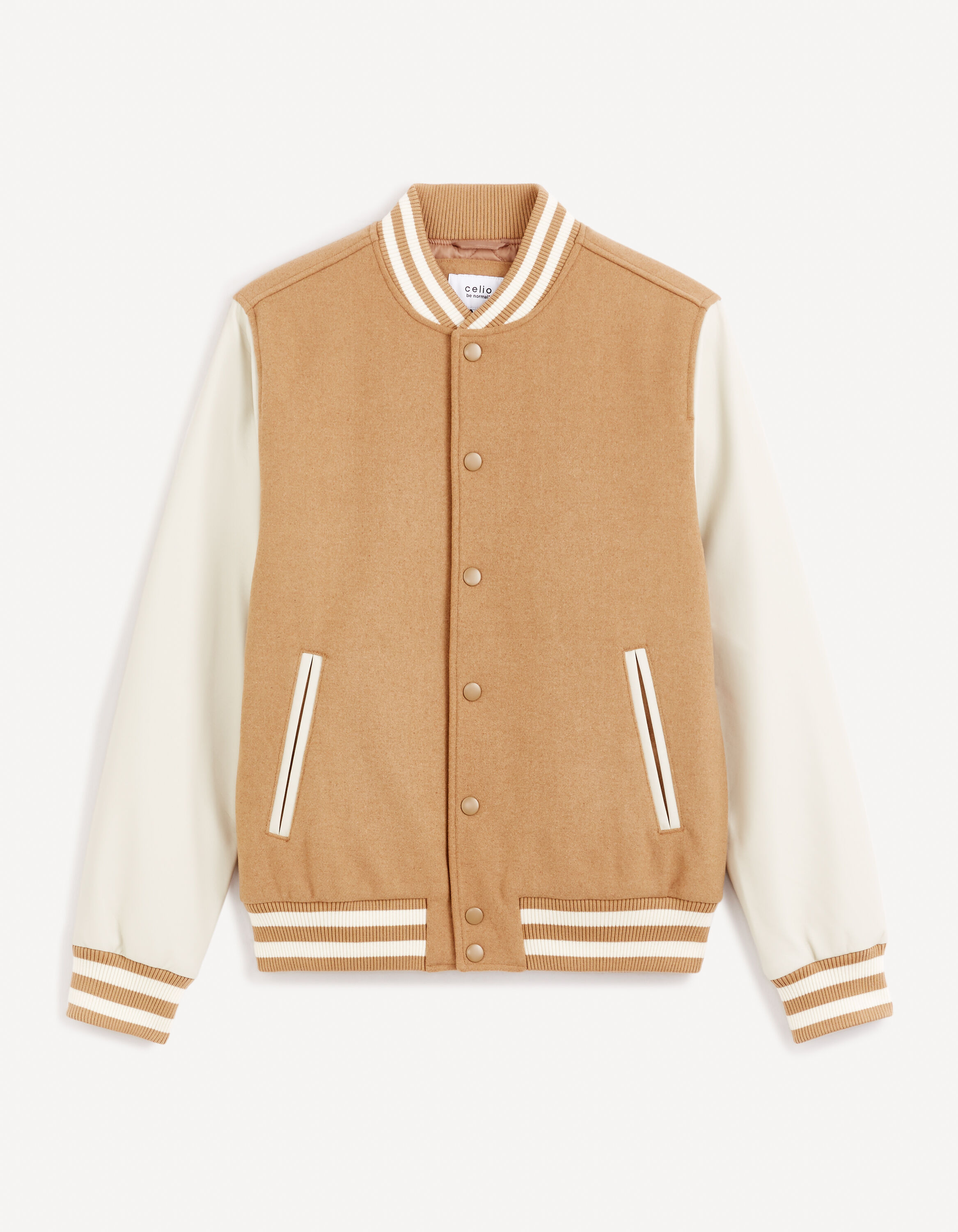 Blouson teddy - camel