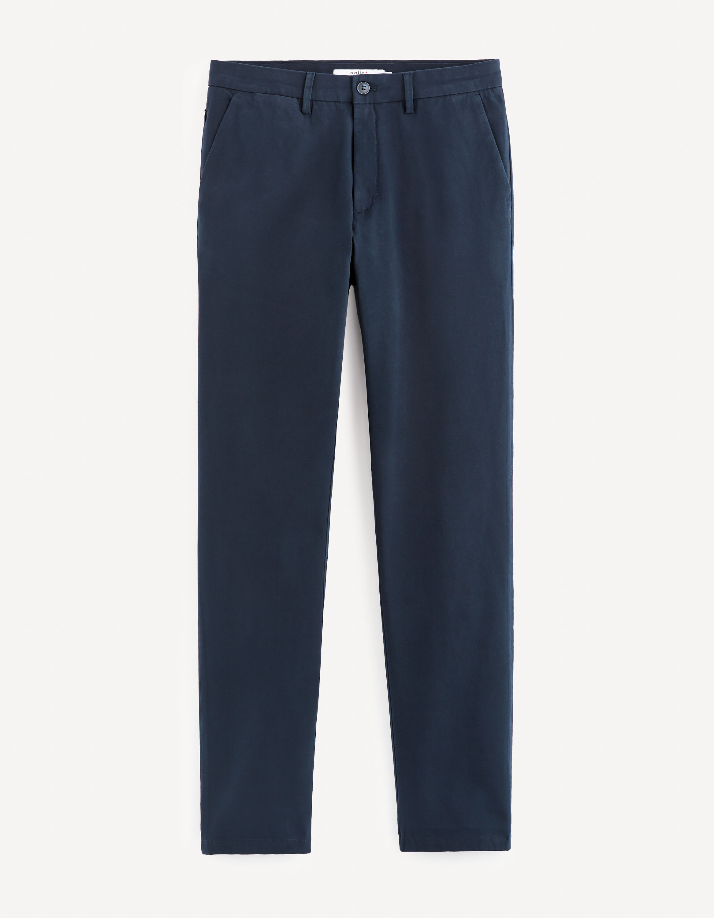 Pantalon chino straight - marine