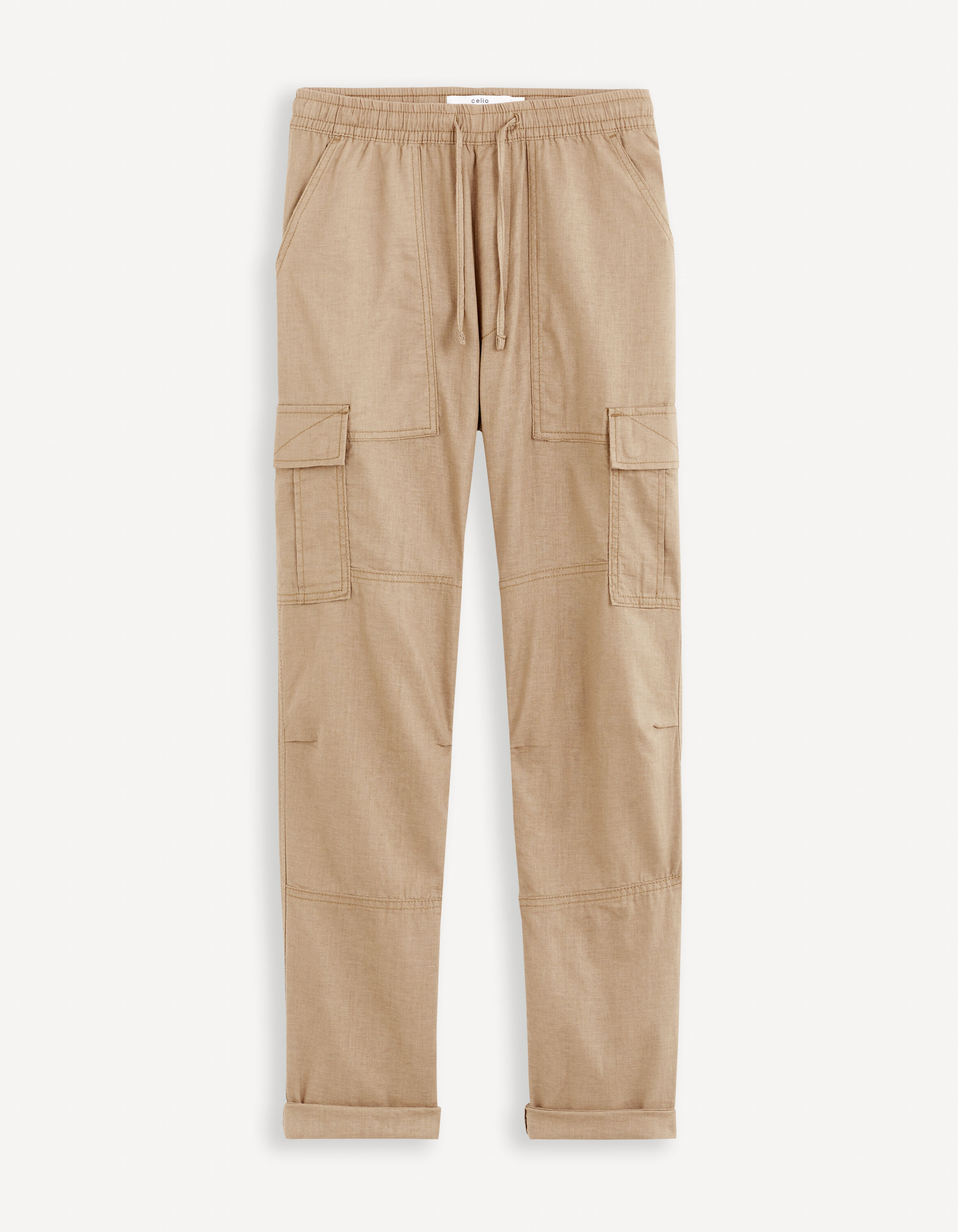 Pantalon cargo - beige