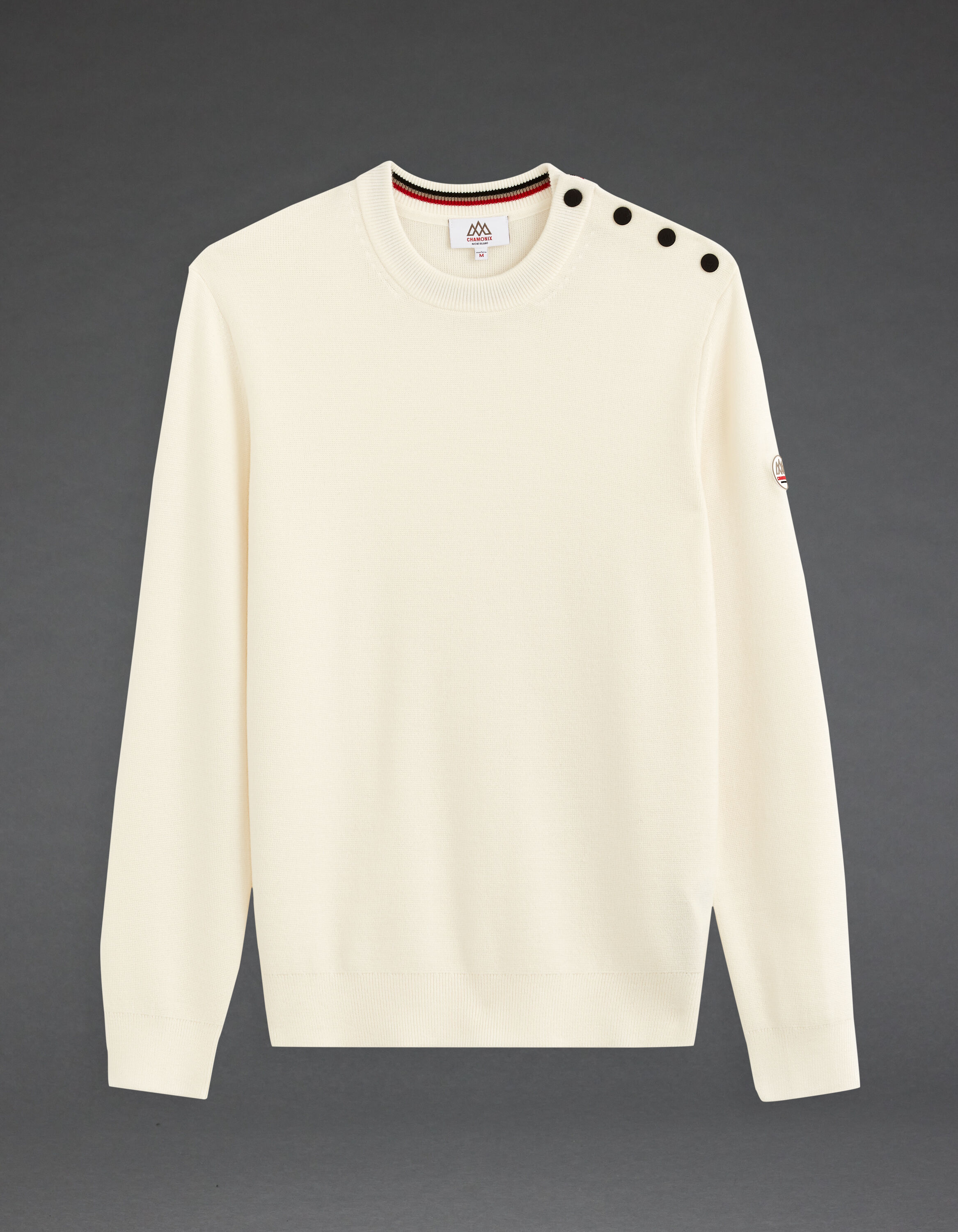 Chamonix-Mont-Blanc - Pull en laine m&eacute;rinos