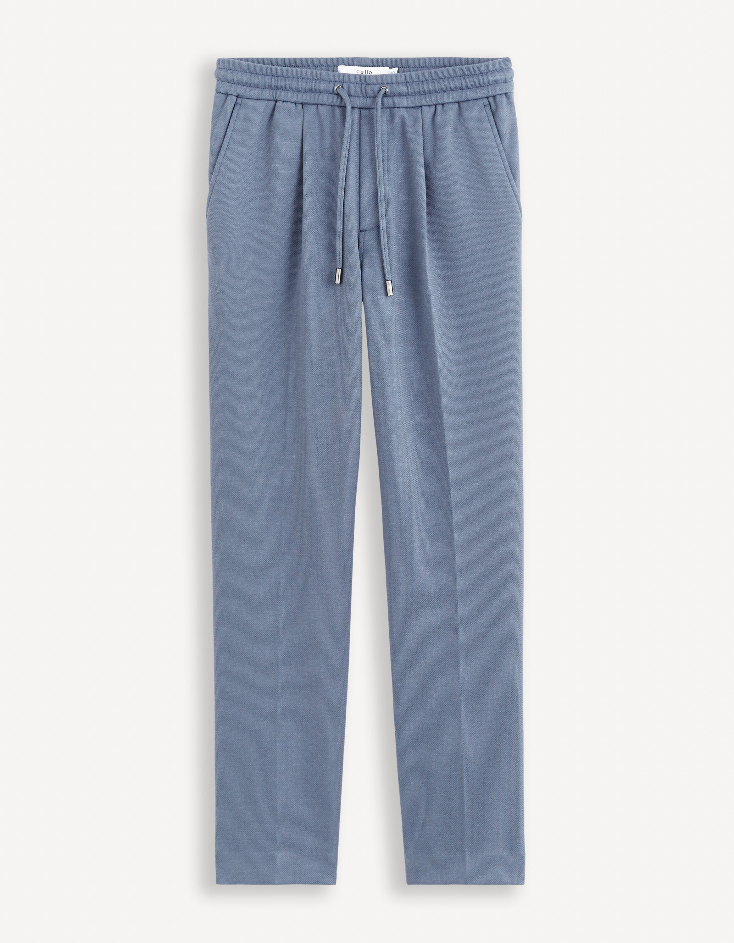 Pantalon en maille - bleu