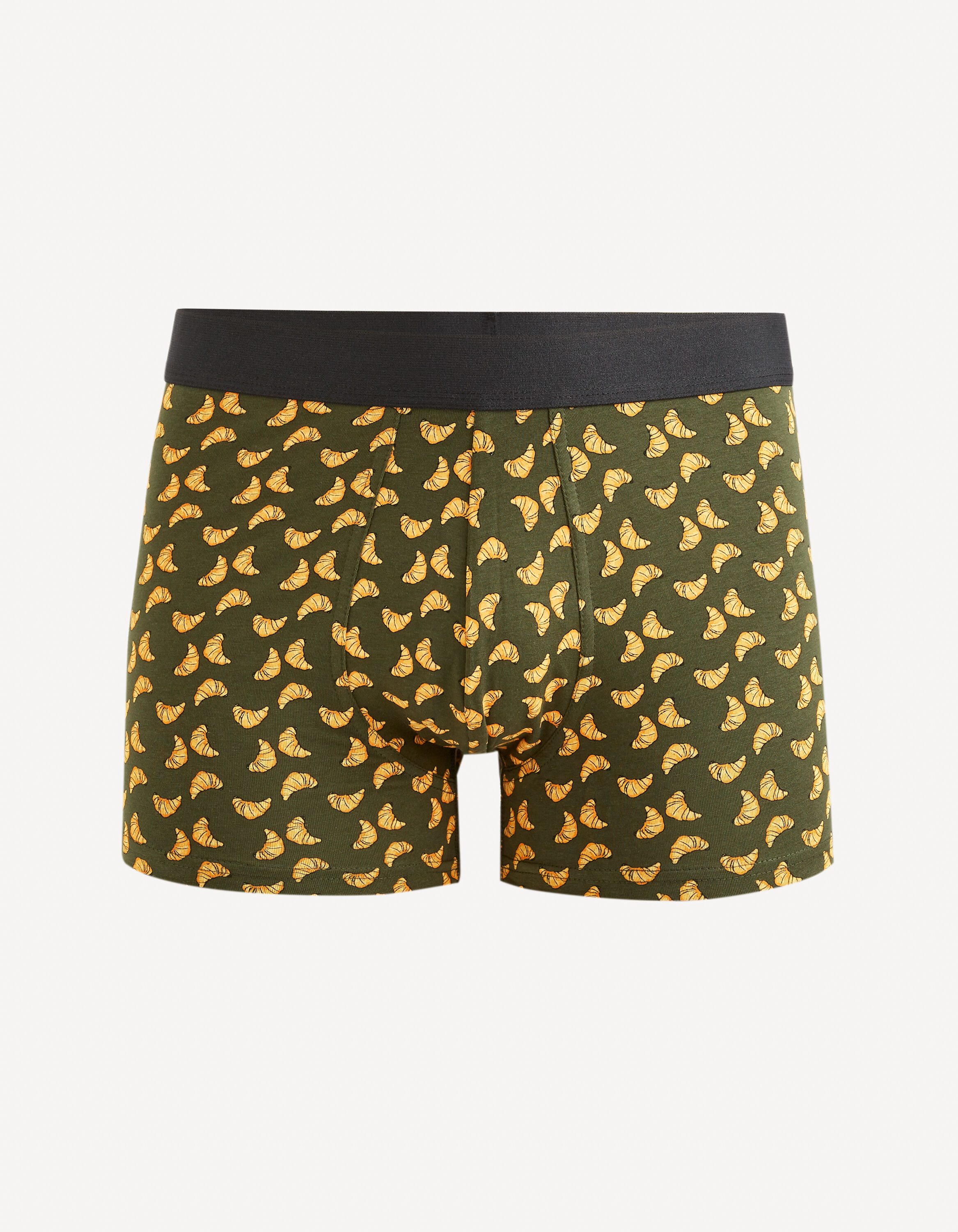 Boxer en coton stretch - vert