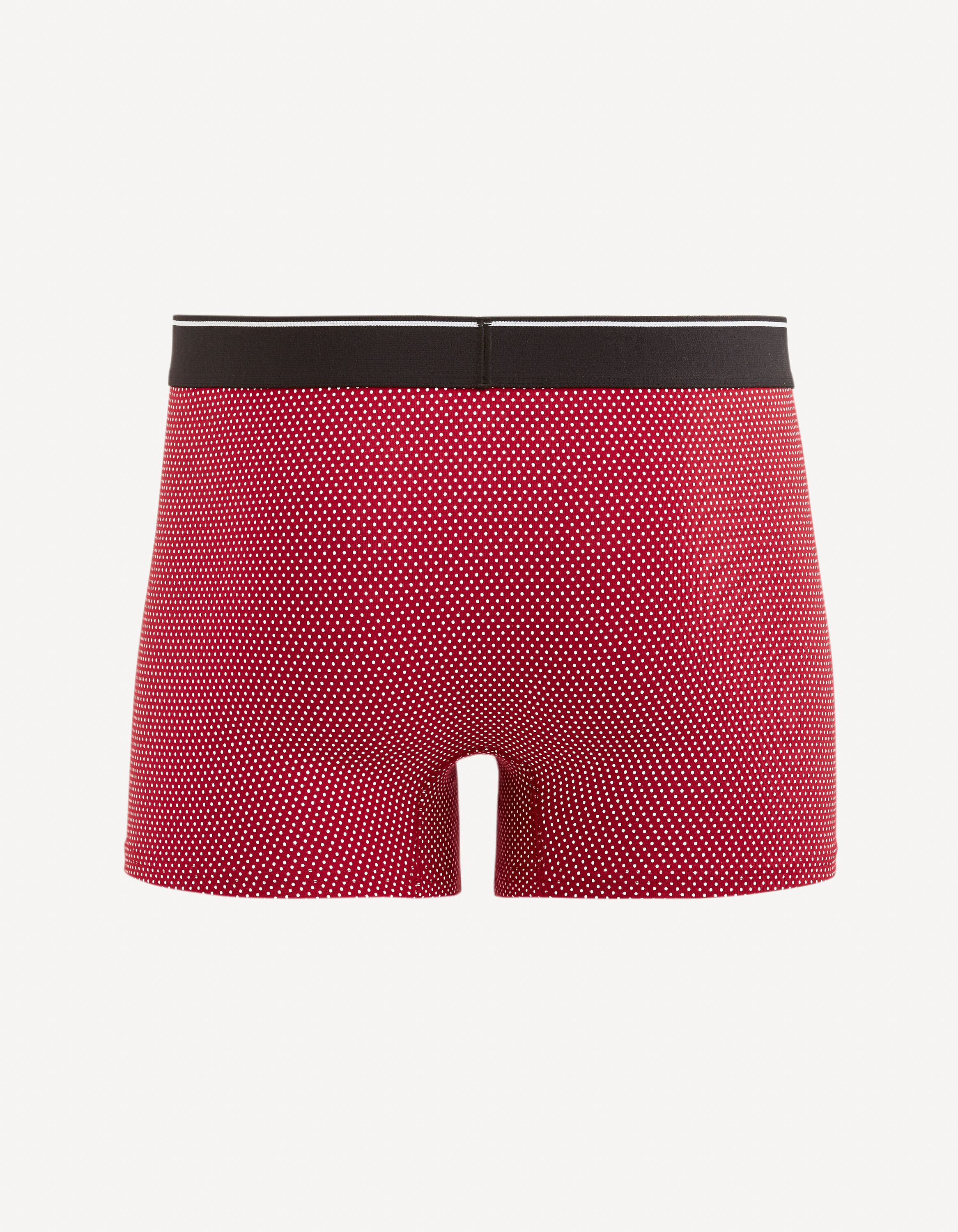 Boxer en coton stretch - bordeaux