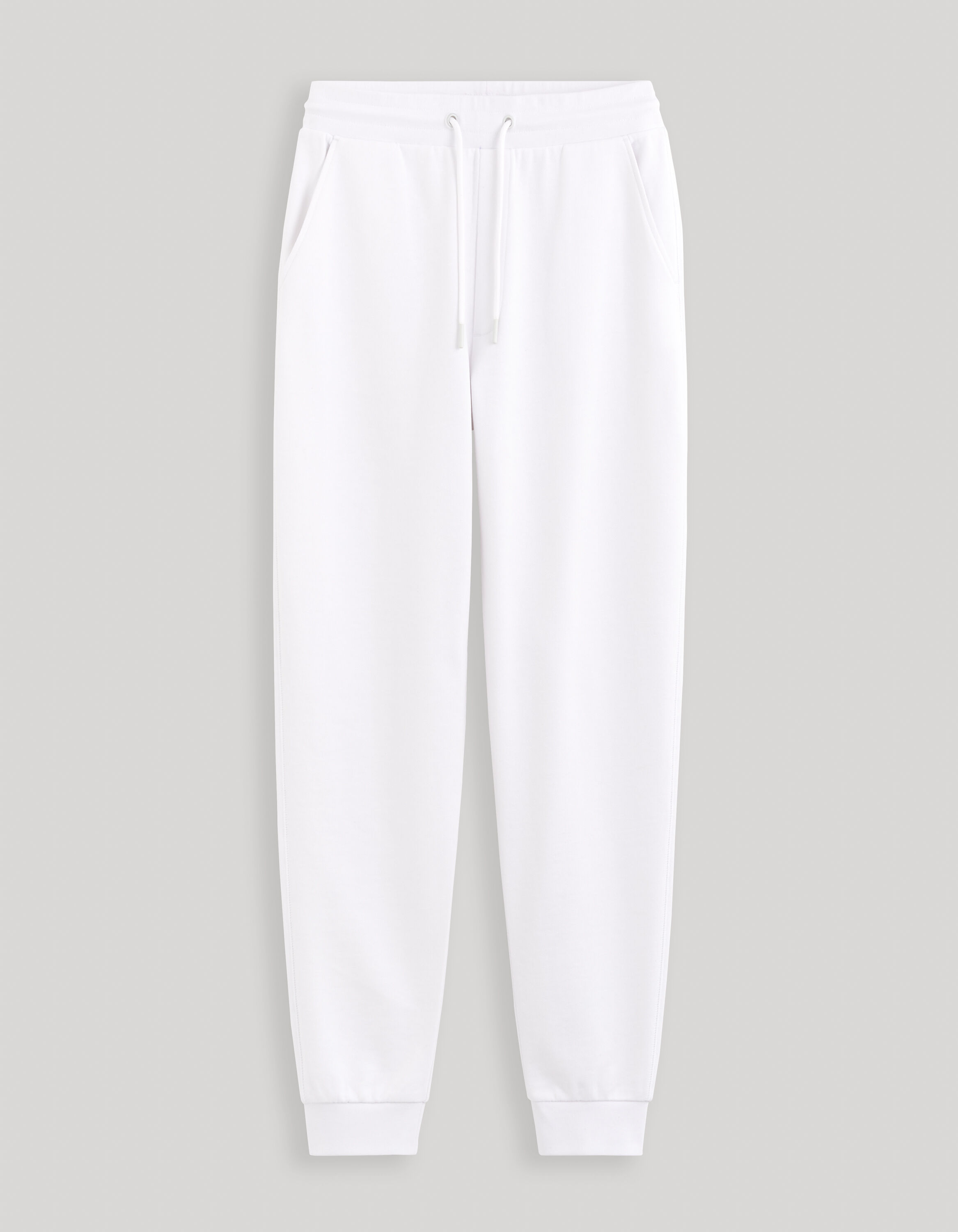 Jogging 100% coton - blanc