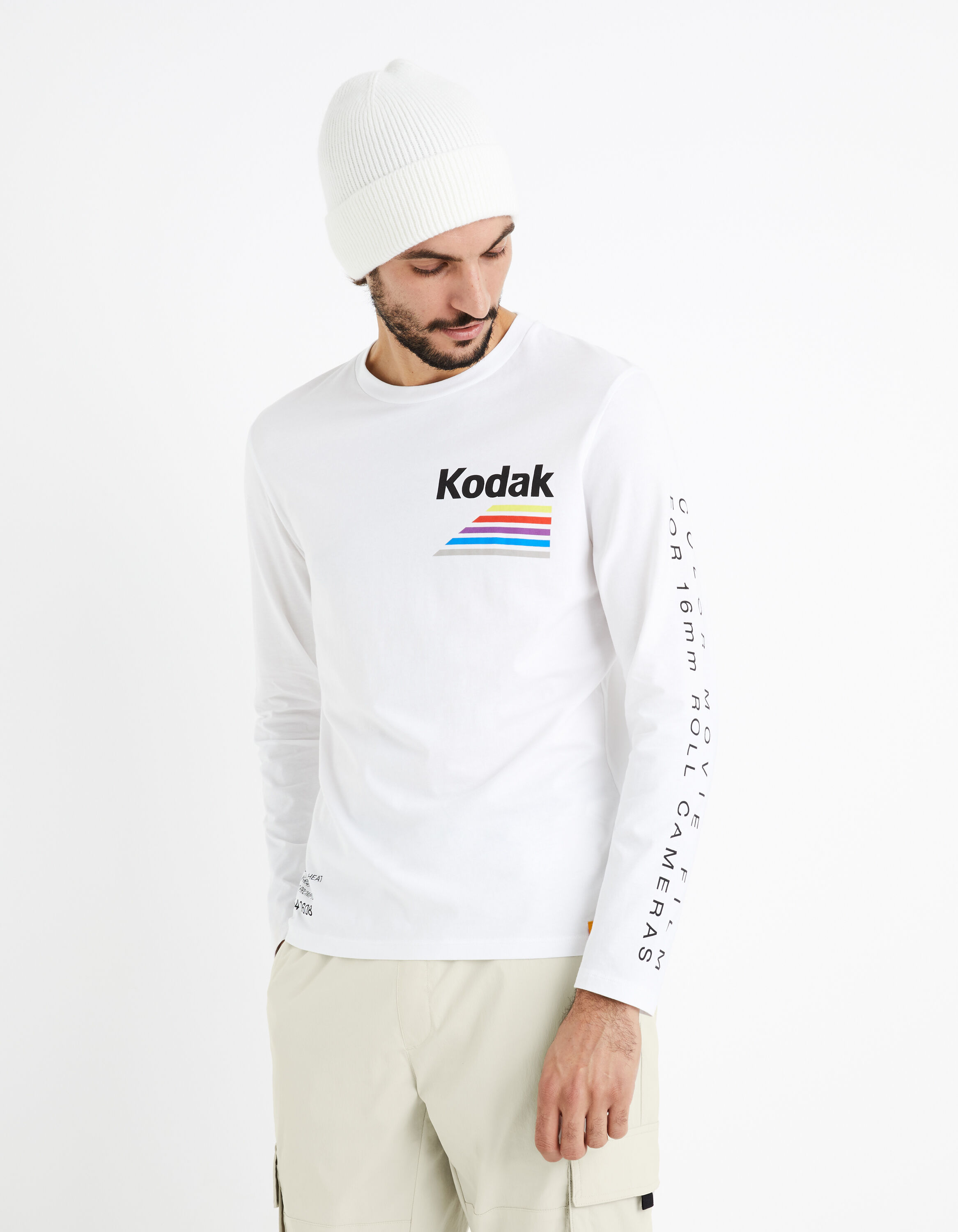 Kodak - T-shirt blanc