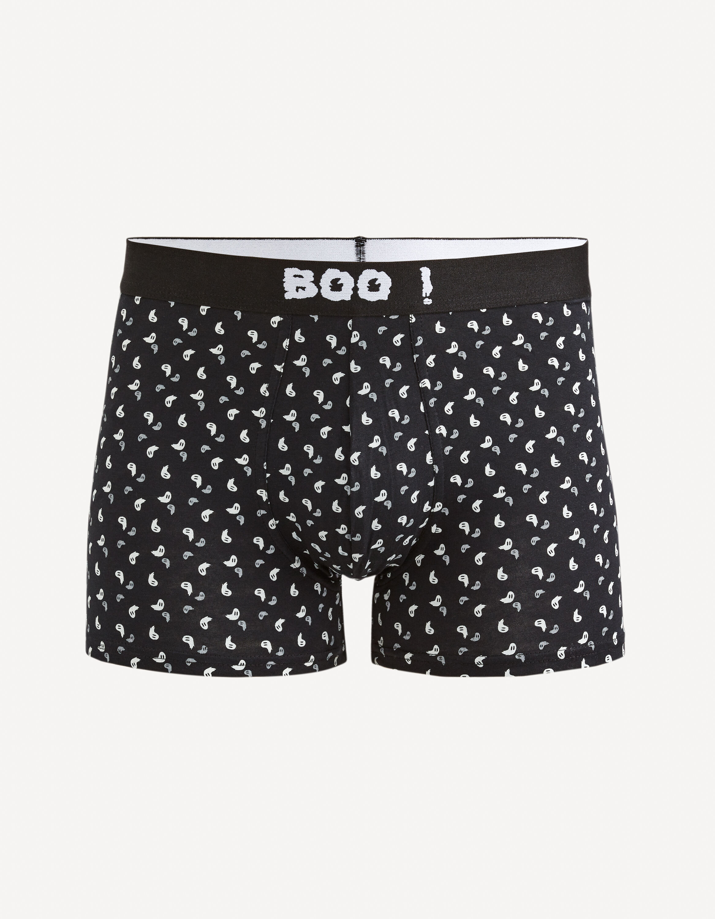 Boxer en coton stretch - noir