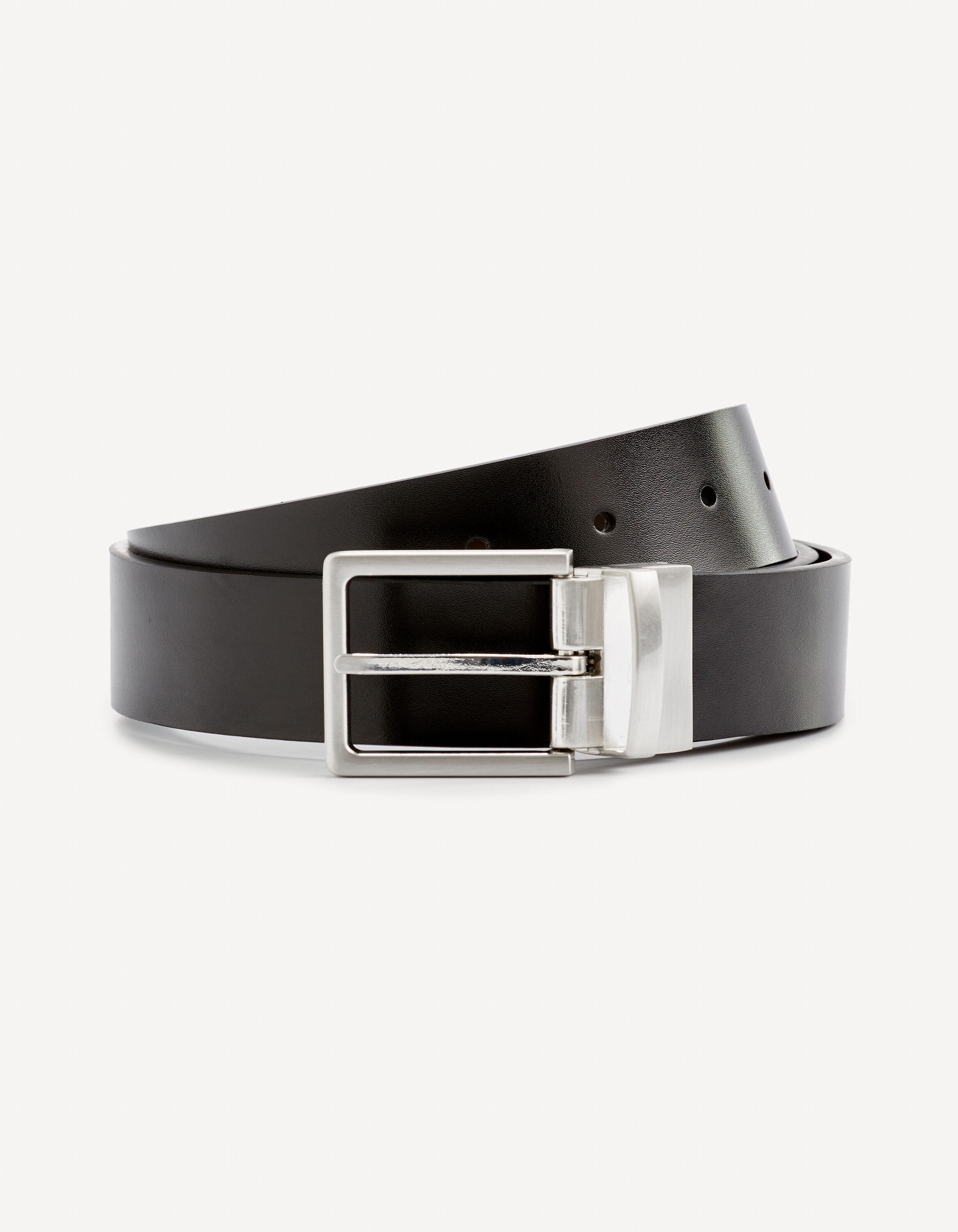Ceinture 100% cuir - noir