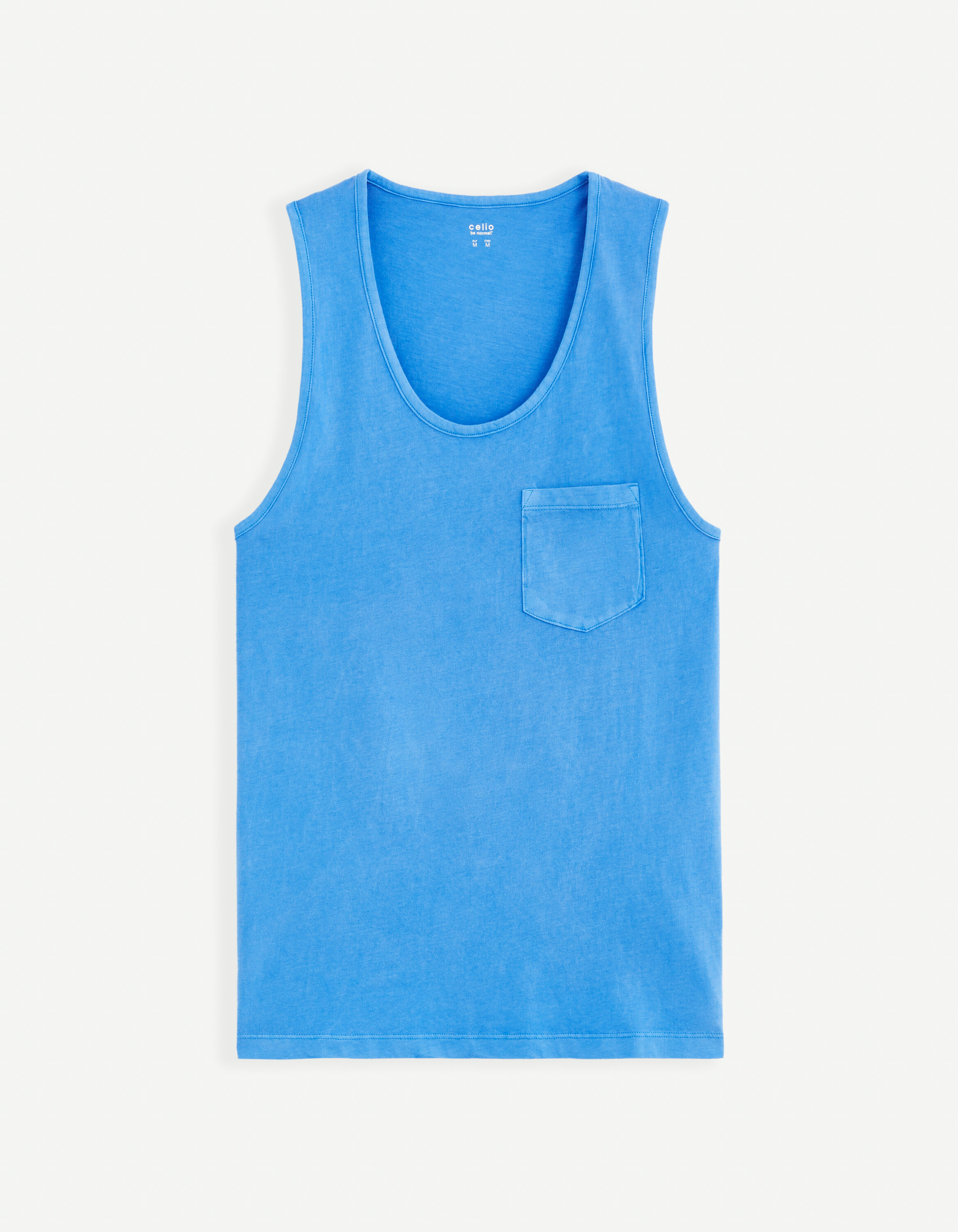 D&eacute;bardeur 100% coton -bleu