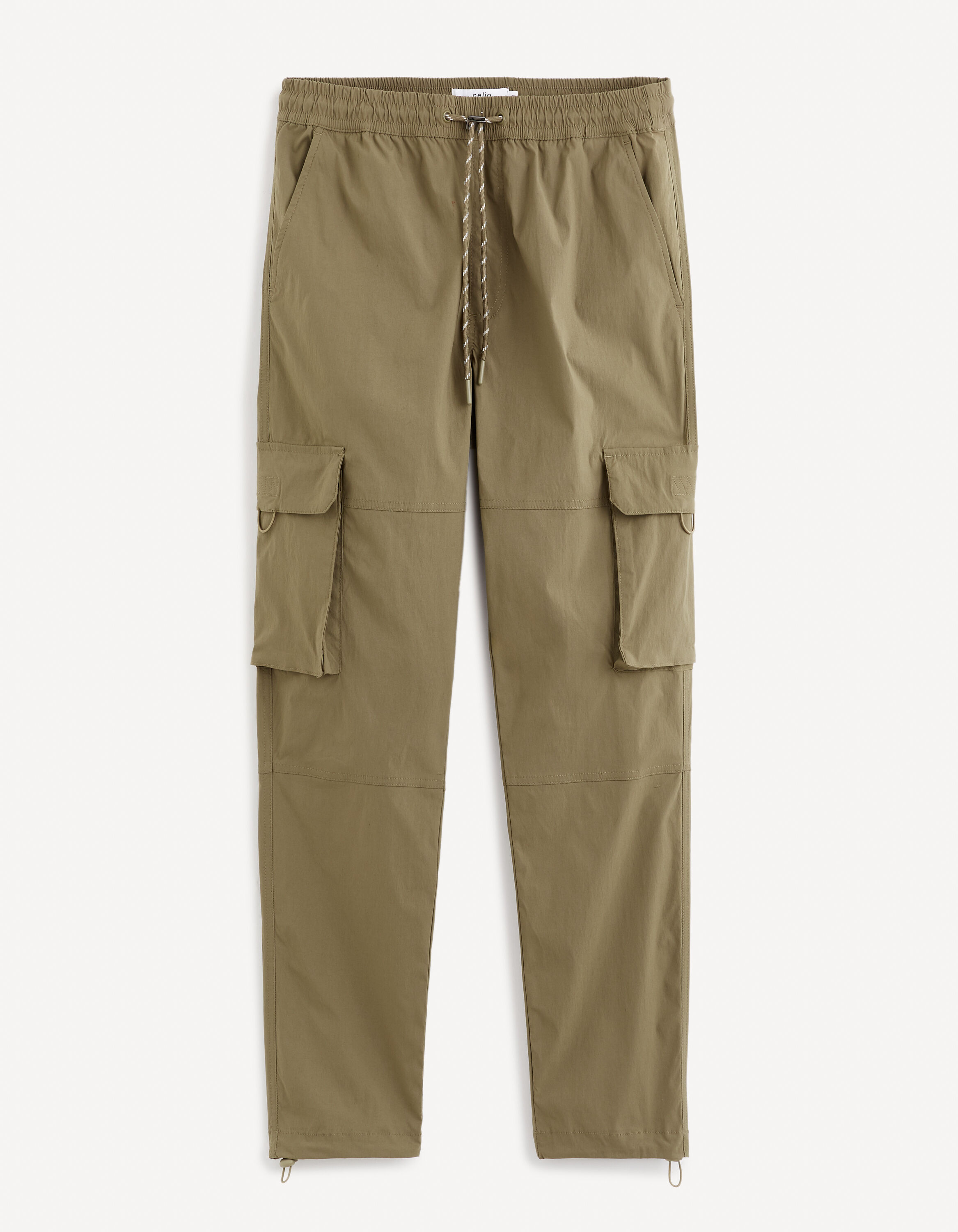 Pantalon cargo - kaki fonc&eacute;