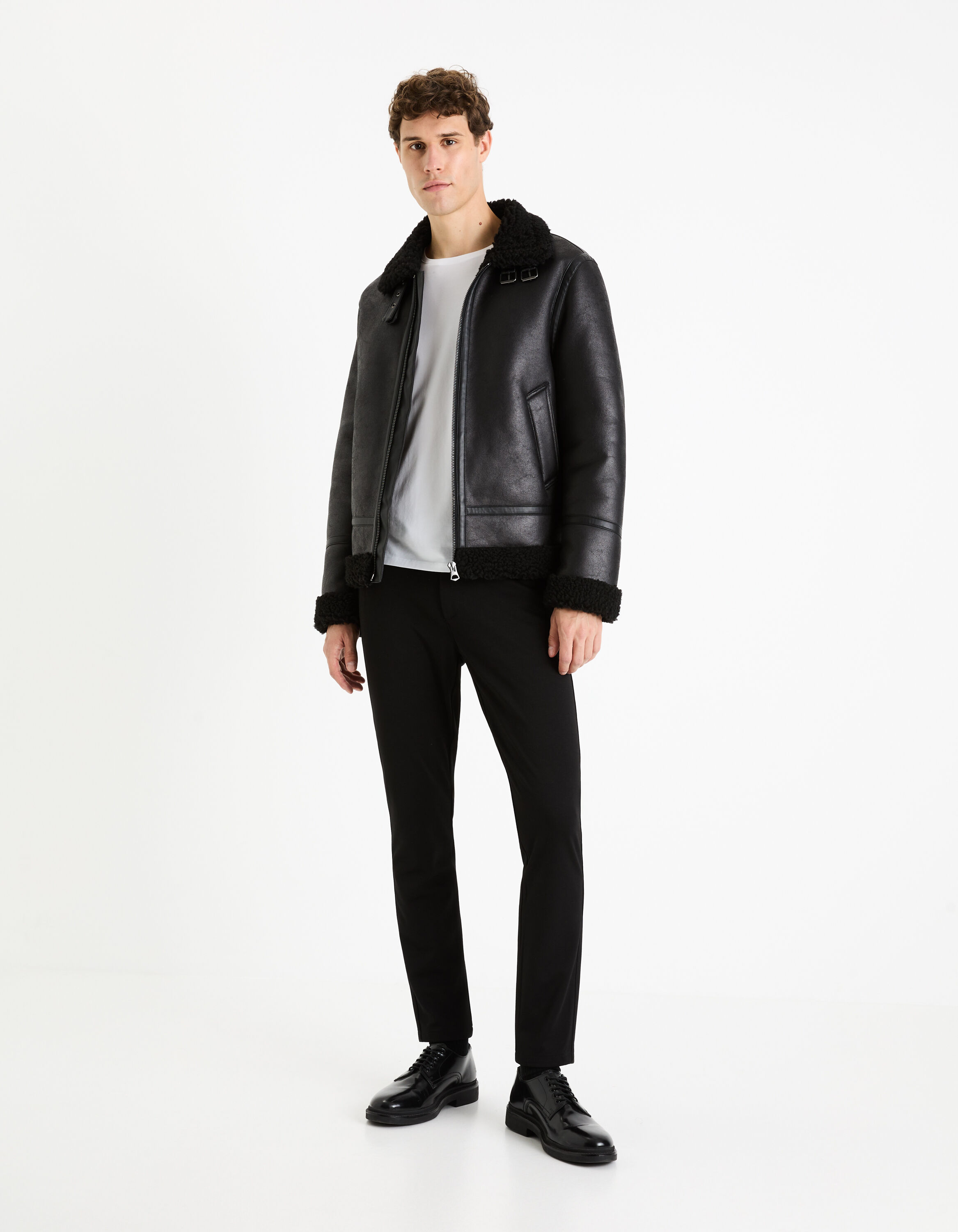 Bombardier doubl&eacute; sherpa - noir