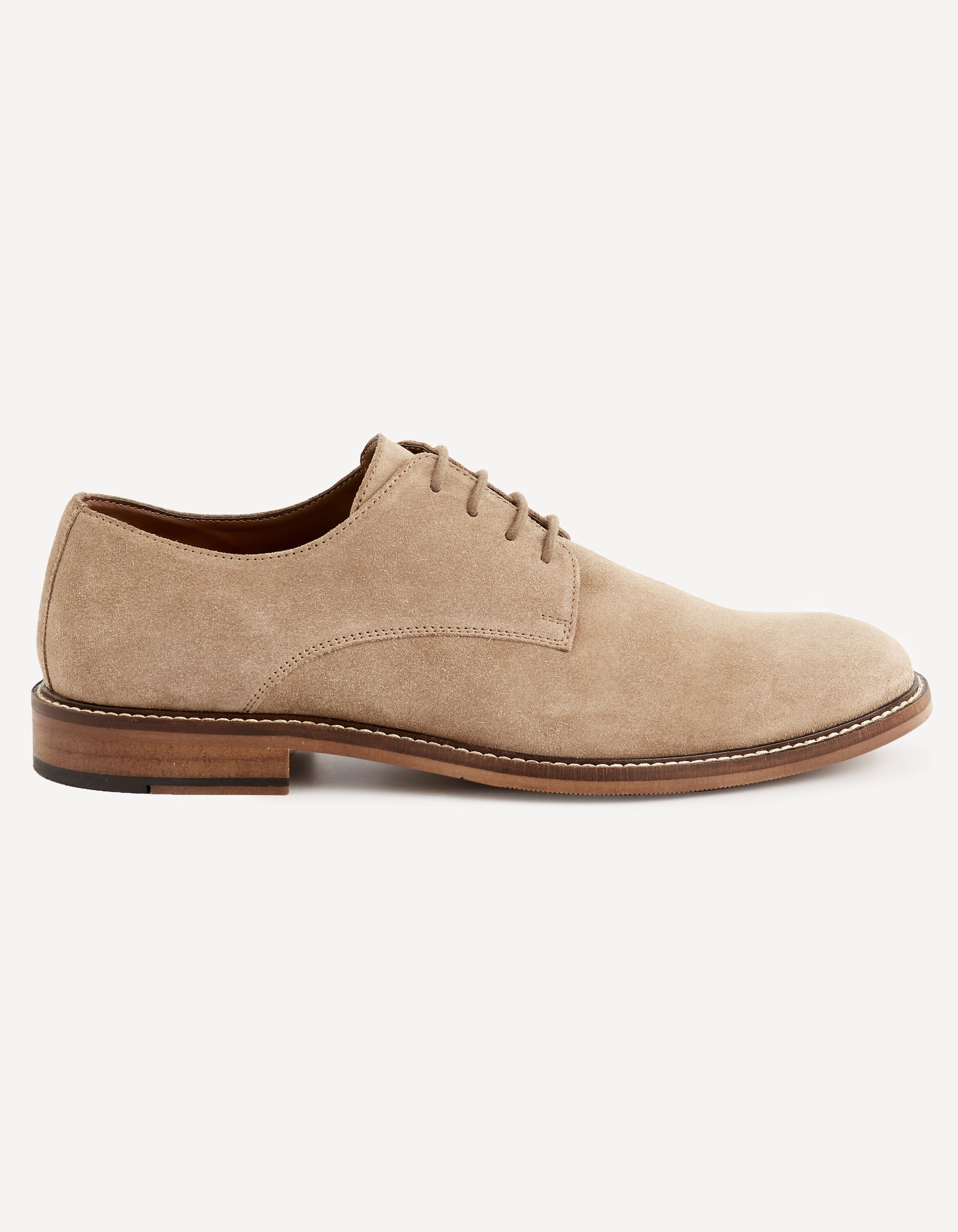 Derbies en cuir - beige