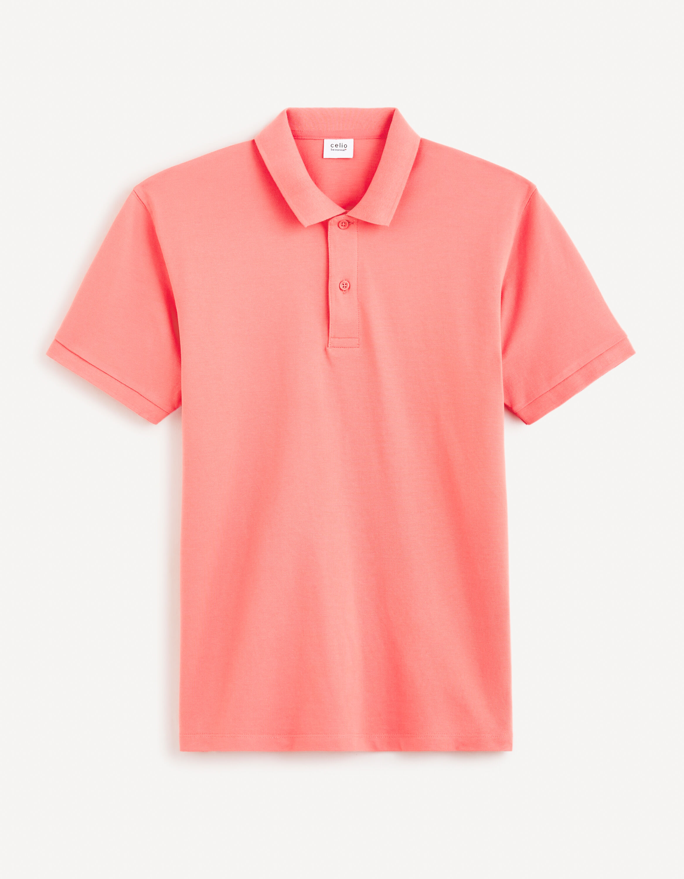 Polo piqu&eacute; 100% coton - rose