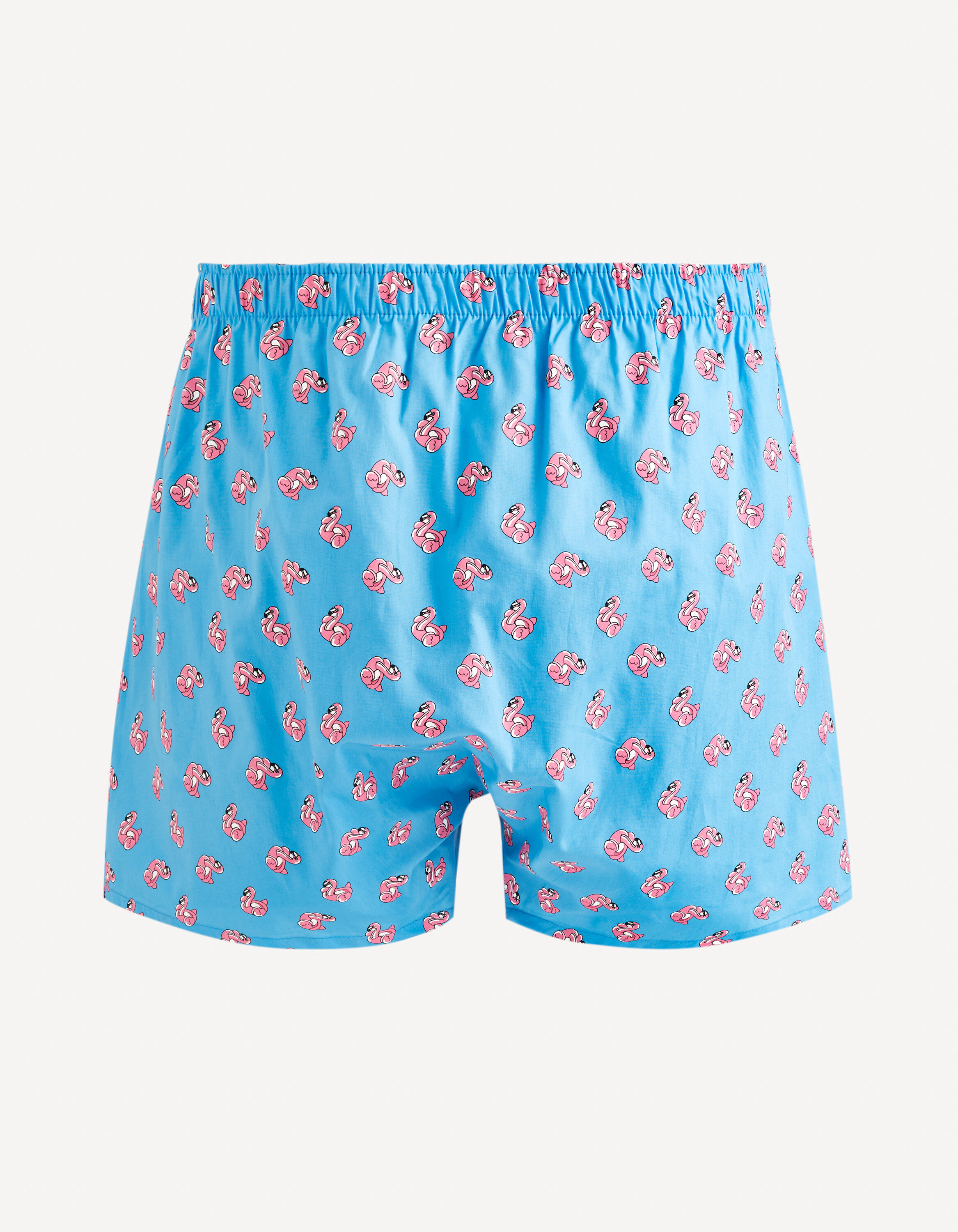 Cale&ccedil;on 100% coton - bleu