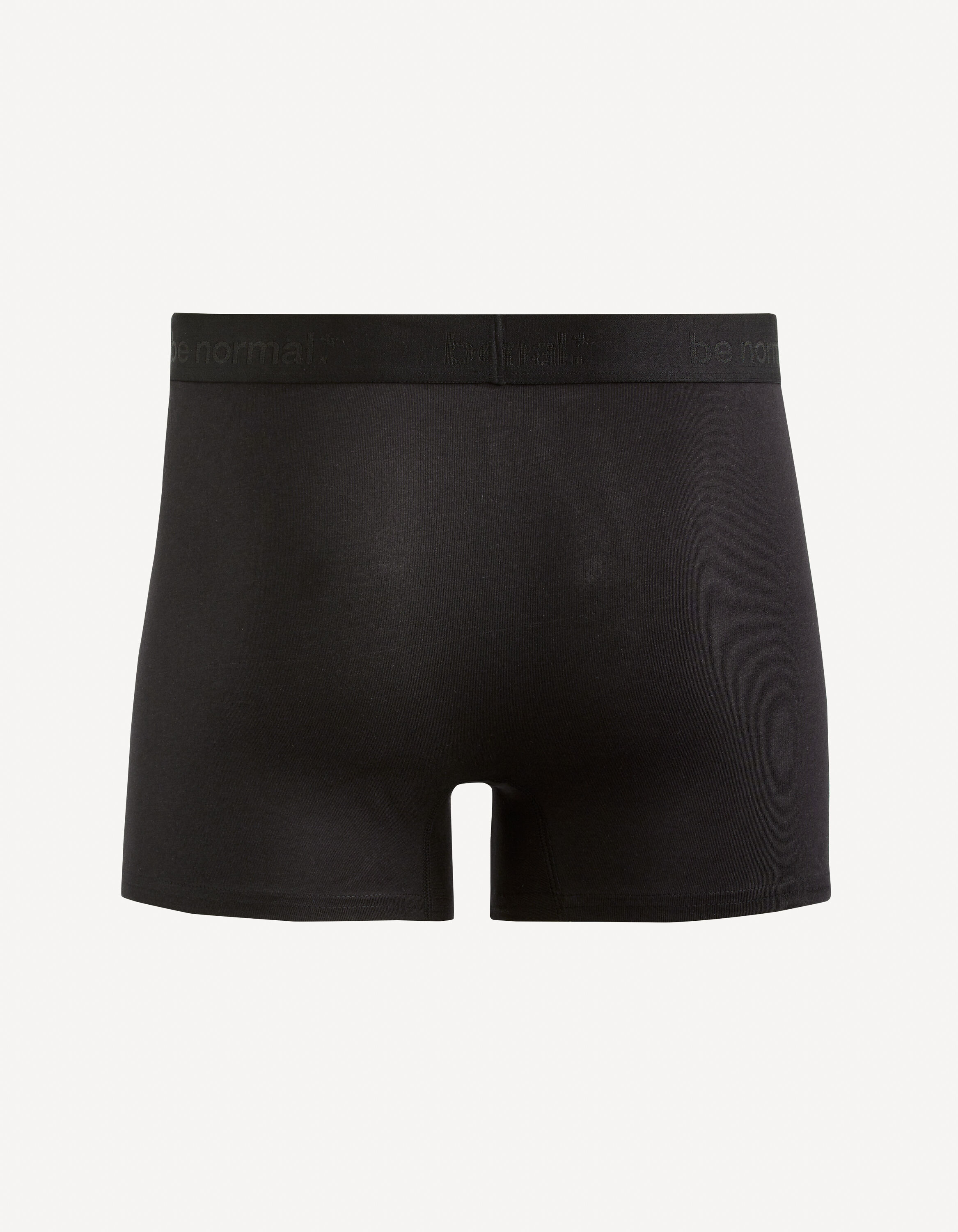 Boxer en coton stretch - noir