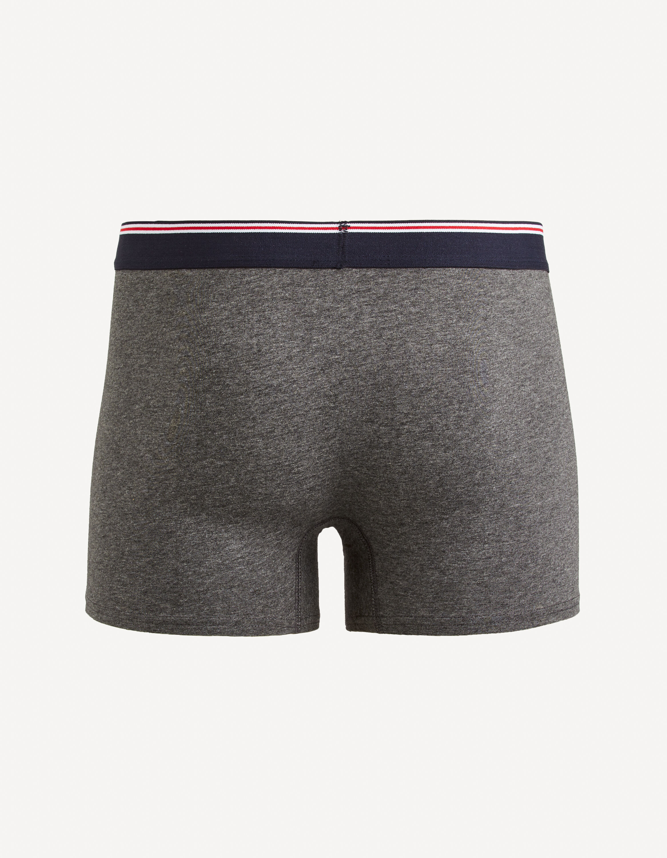 Boxer en coton stretch - anthracite