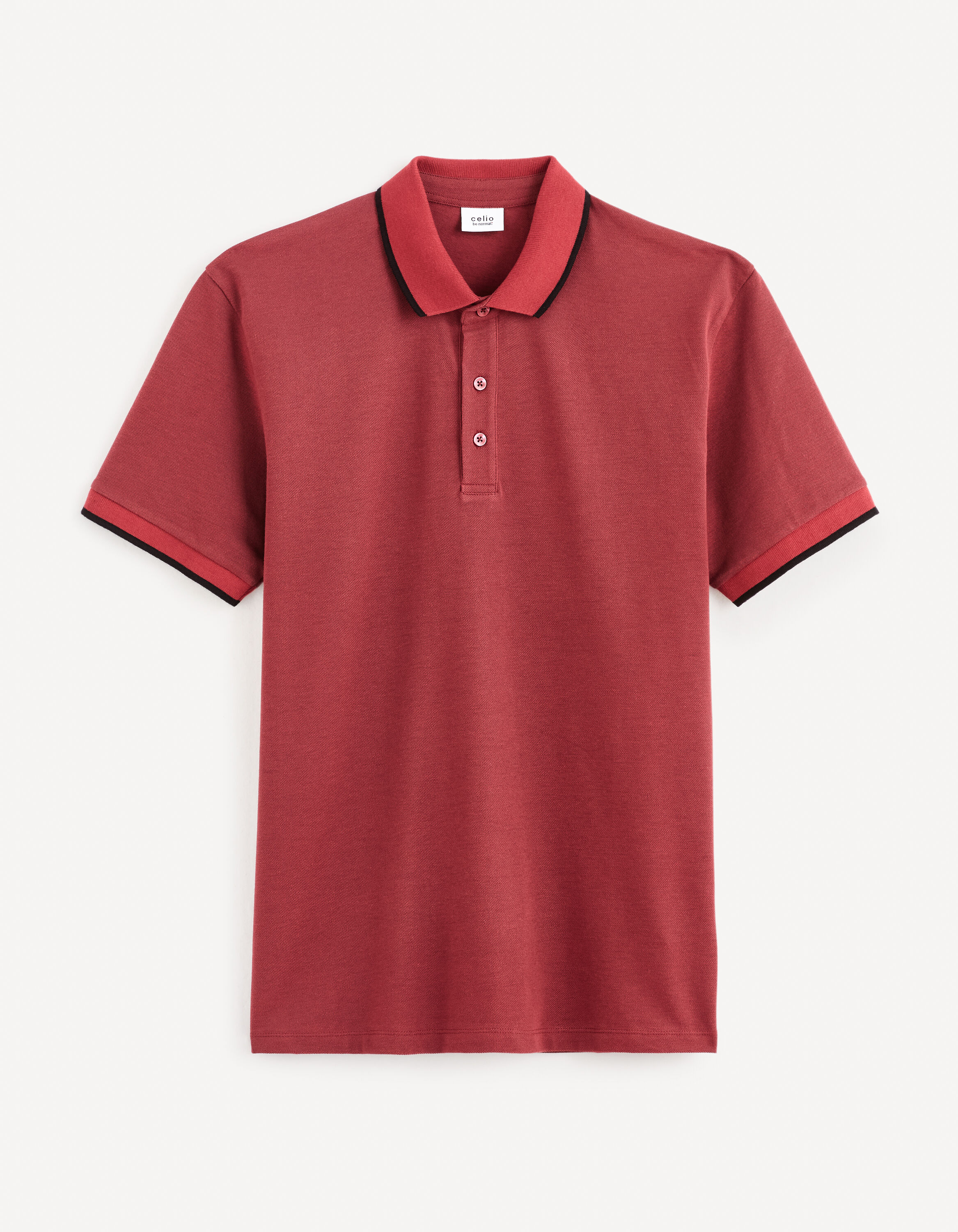 Polo piqu&eacute; 100% coton - rouge