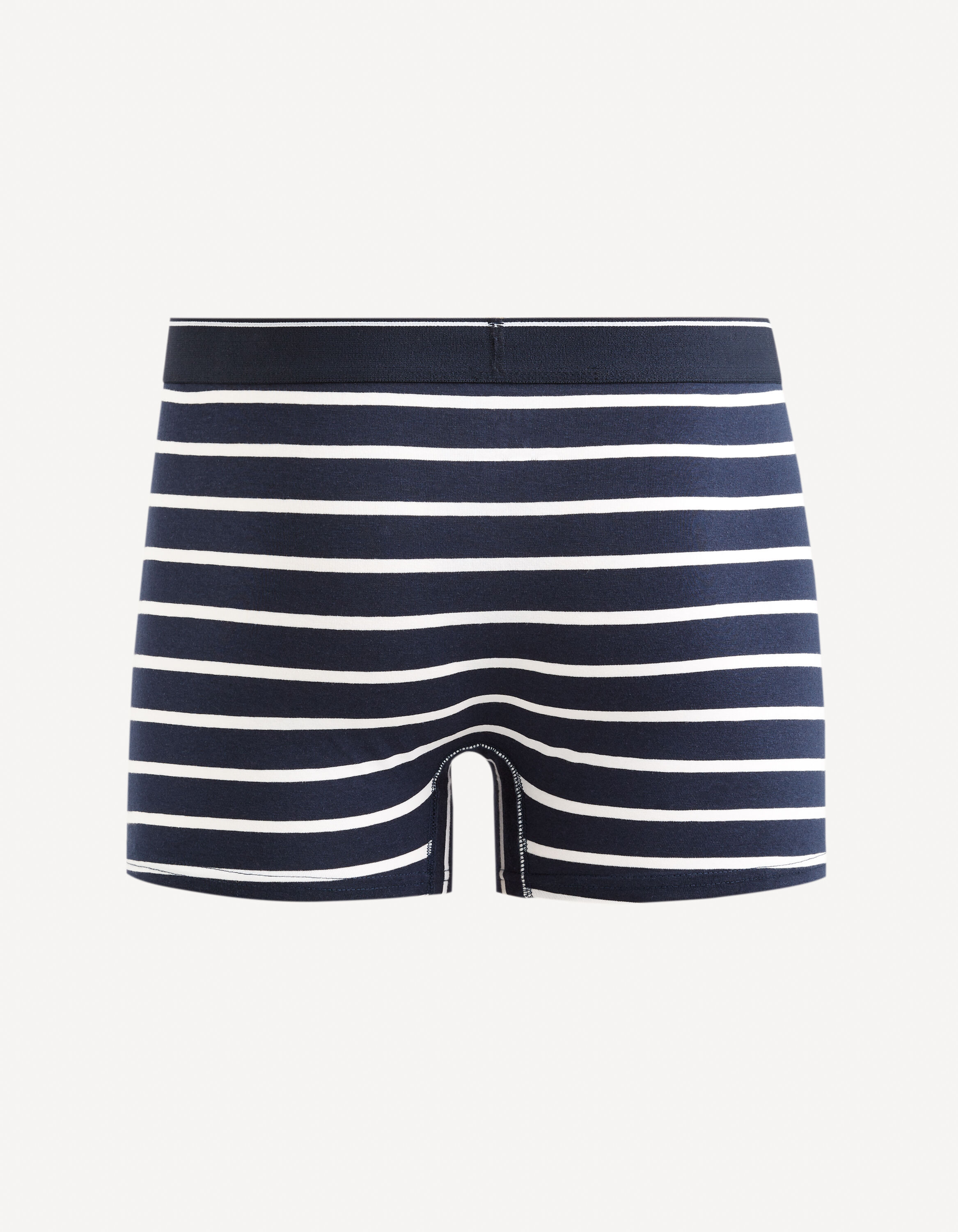 Boxer en coton stretch - marine