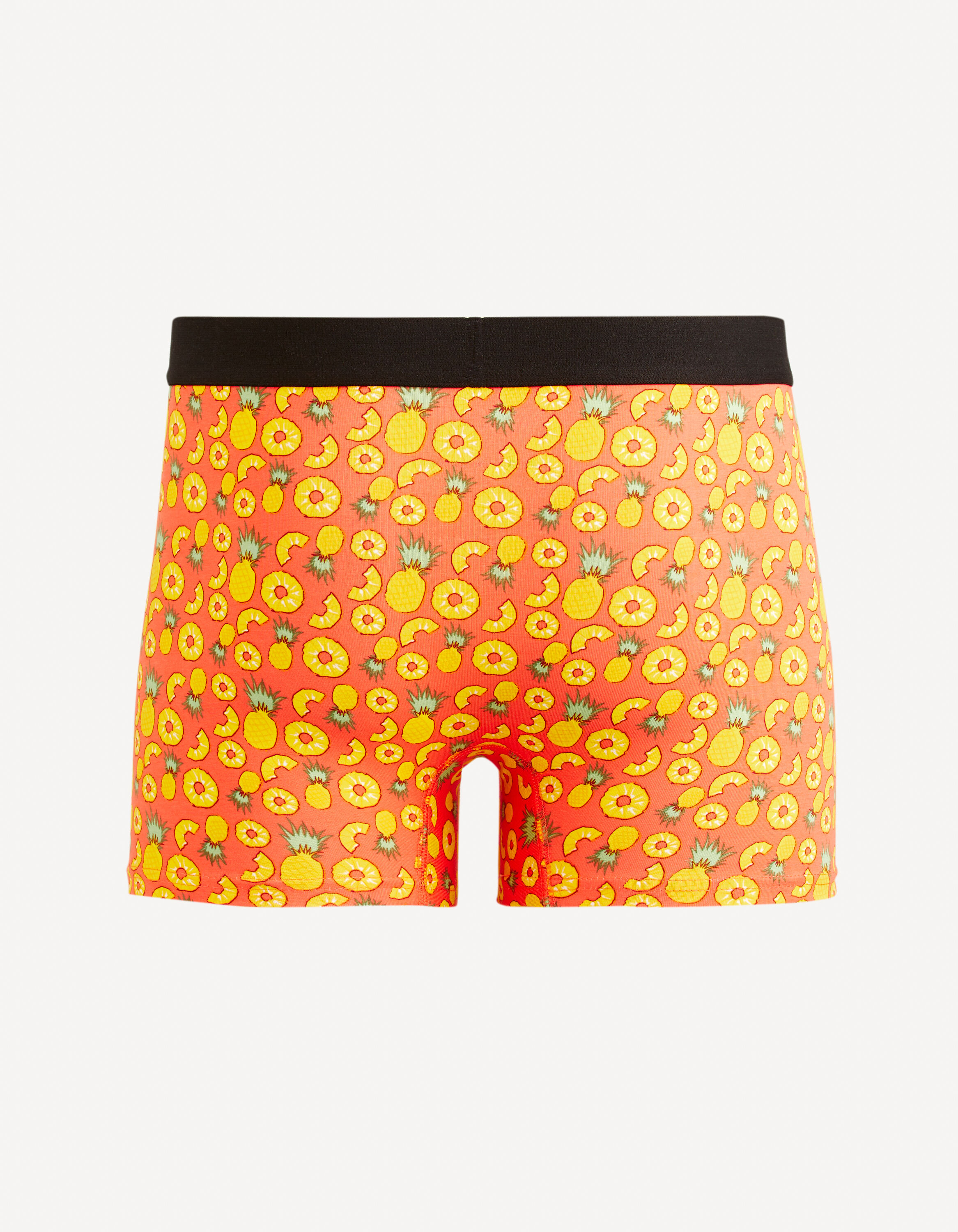 Boxer en coton stretch - orange