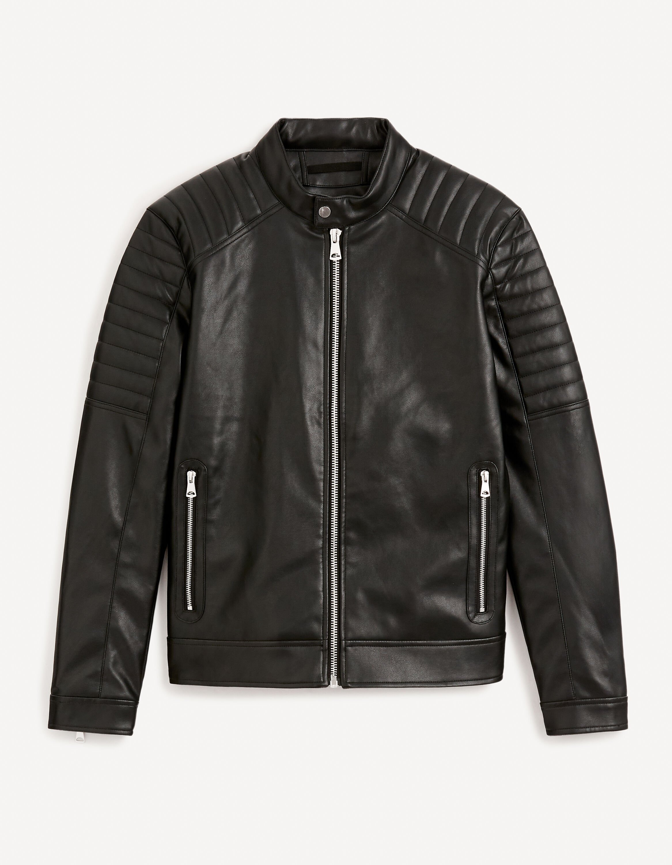 Blouson biker - noir