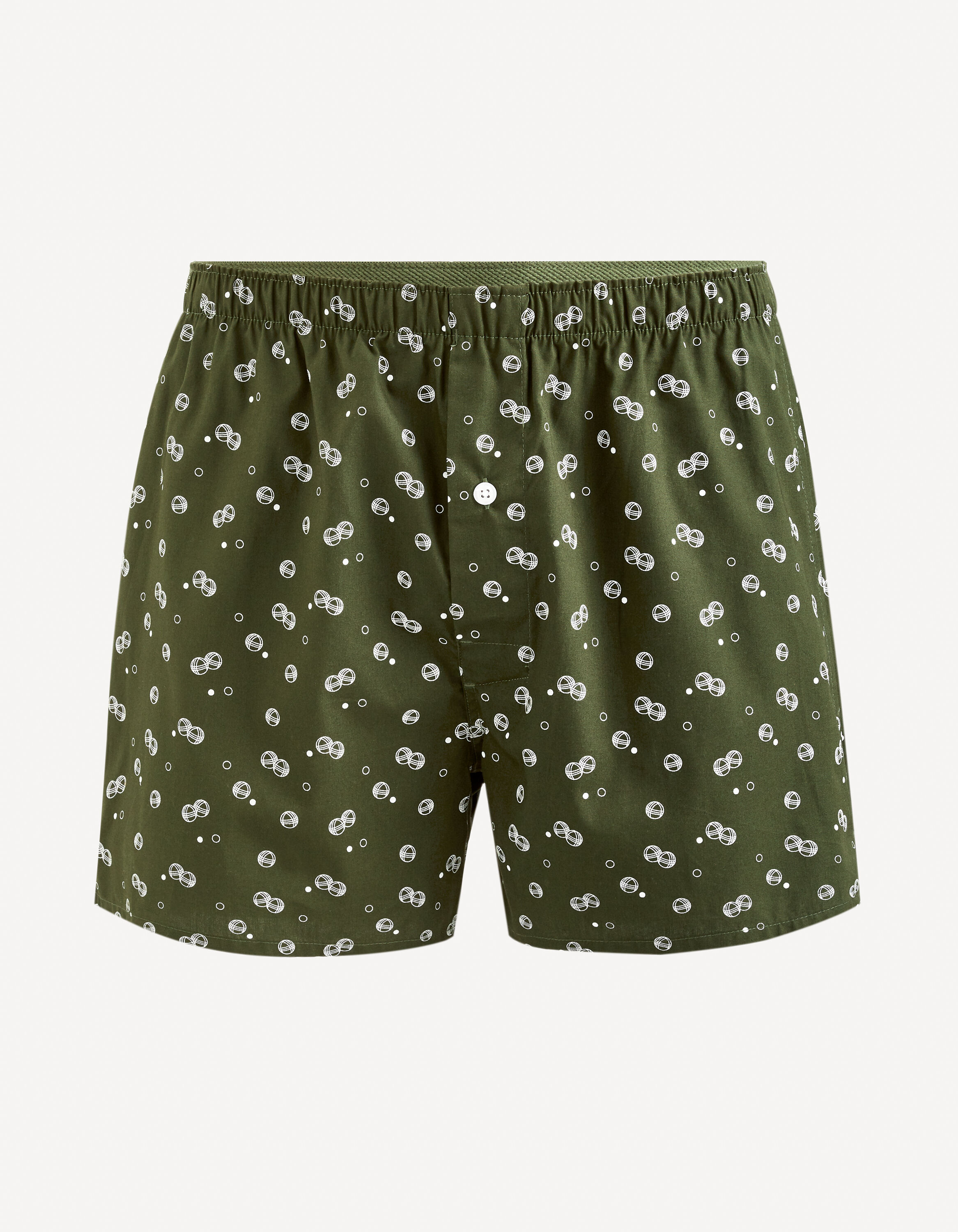 Cale&ccedil;on 100% coton - vert