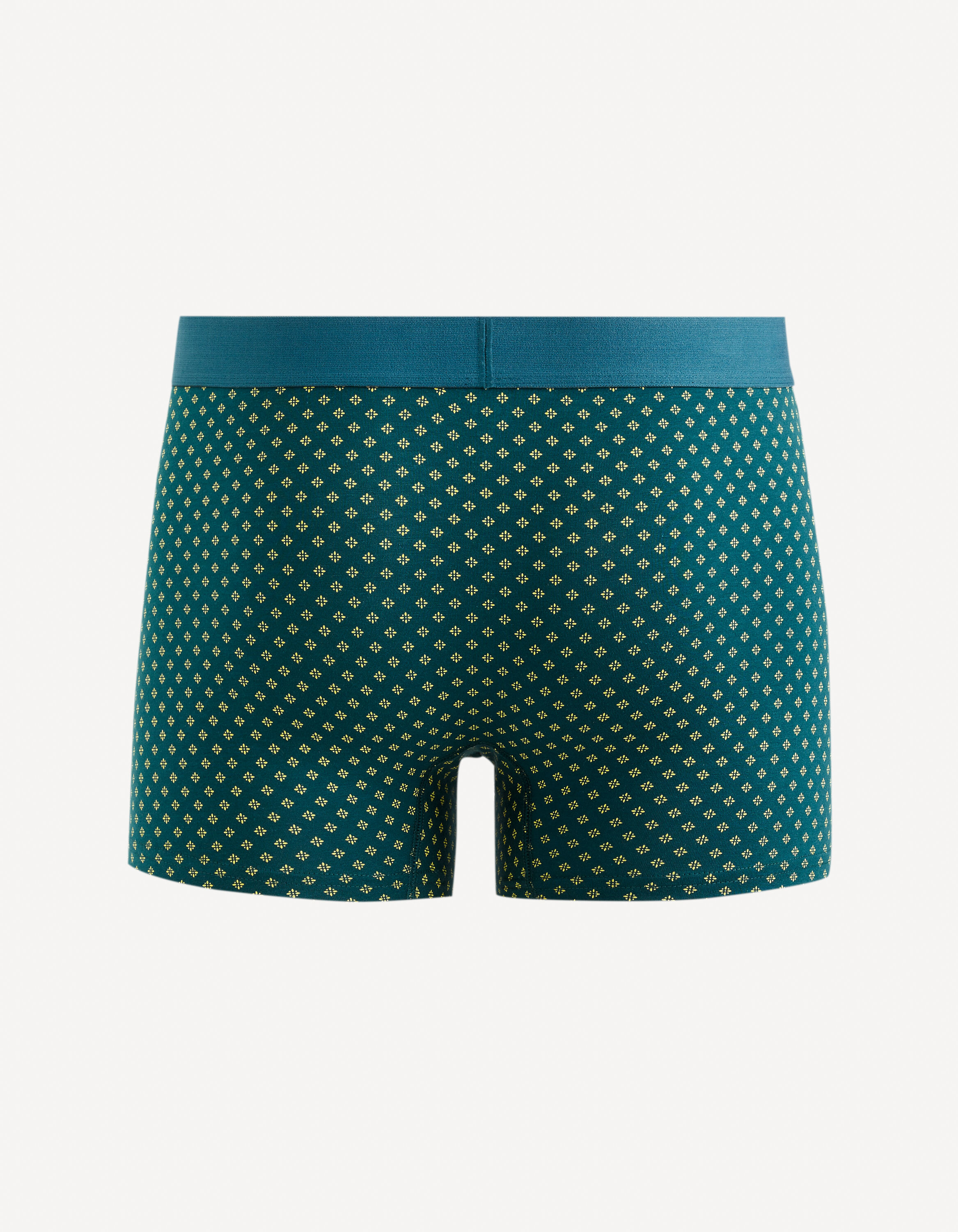 Boxer en coton stretch - bleu