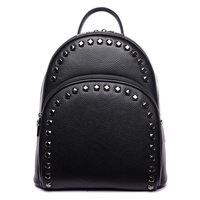 Natural Leather Backpack WS GB06