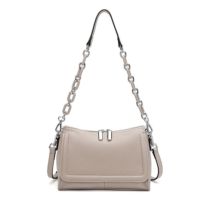 Small Natural Leather Bag Pizka