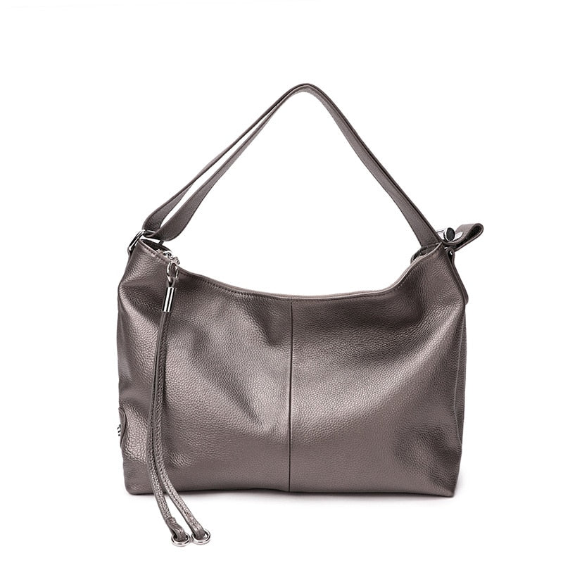 Large Natural Leather Bag Yuly