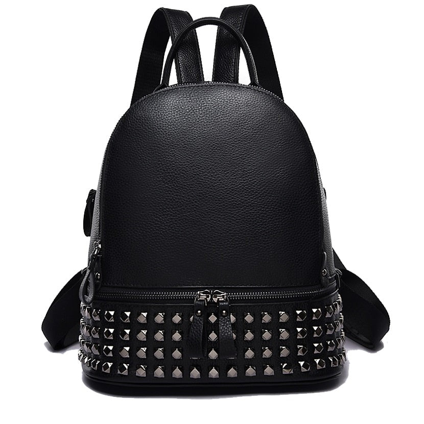 Natural Leather Backpack WS GB07