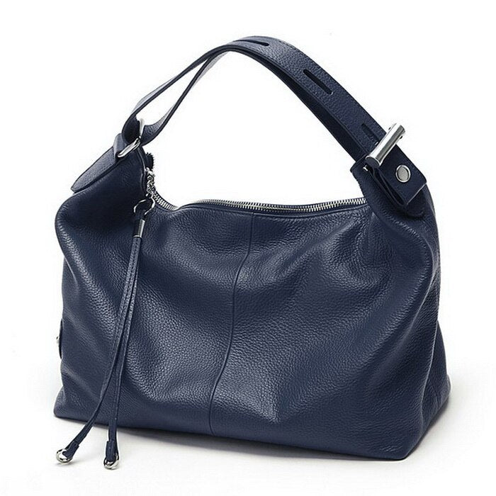 Large Natural Leather Bag Yuly