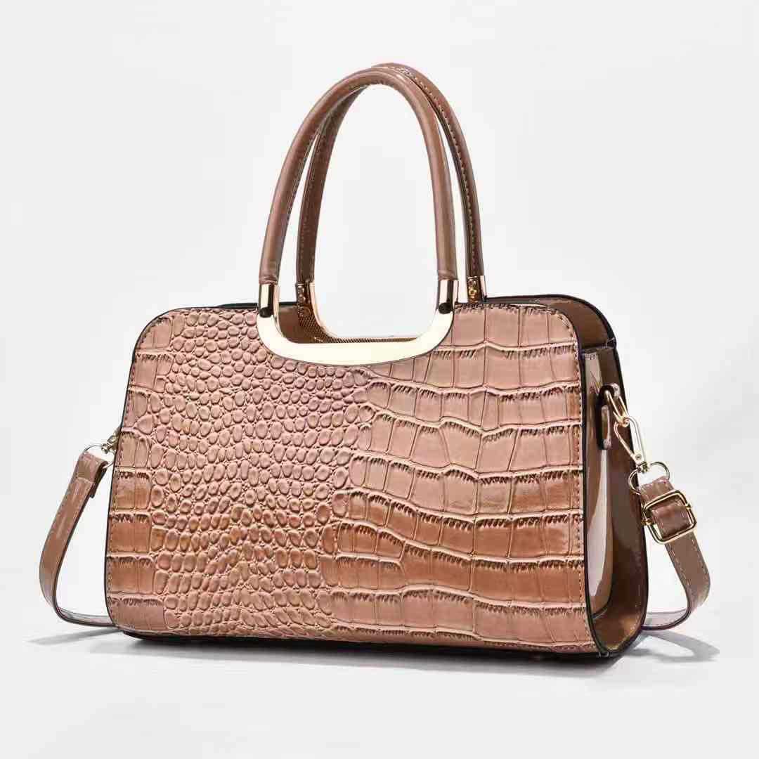Large Leather Handbag Pepy