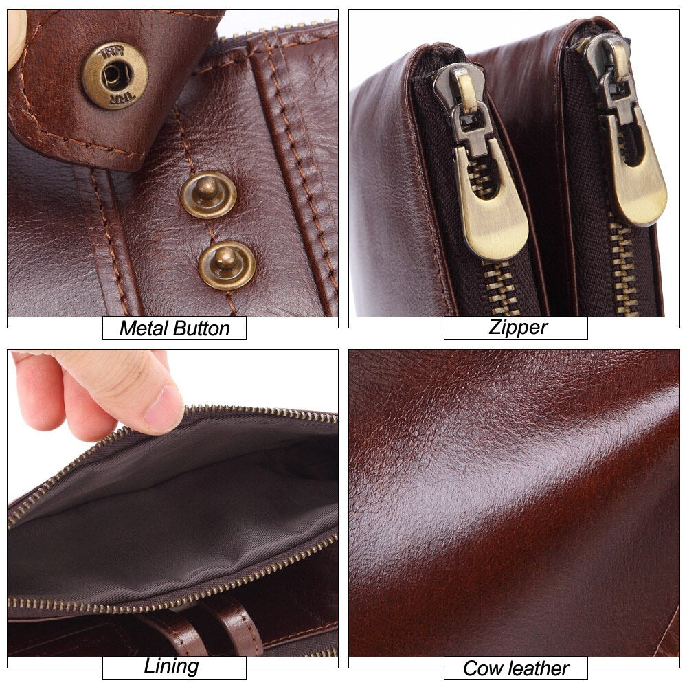 Men's Leather Wallet Piero