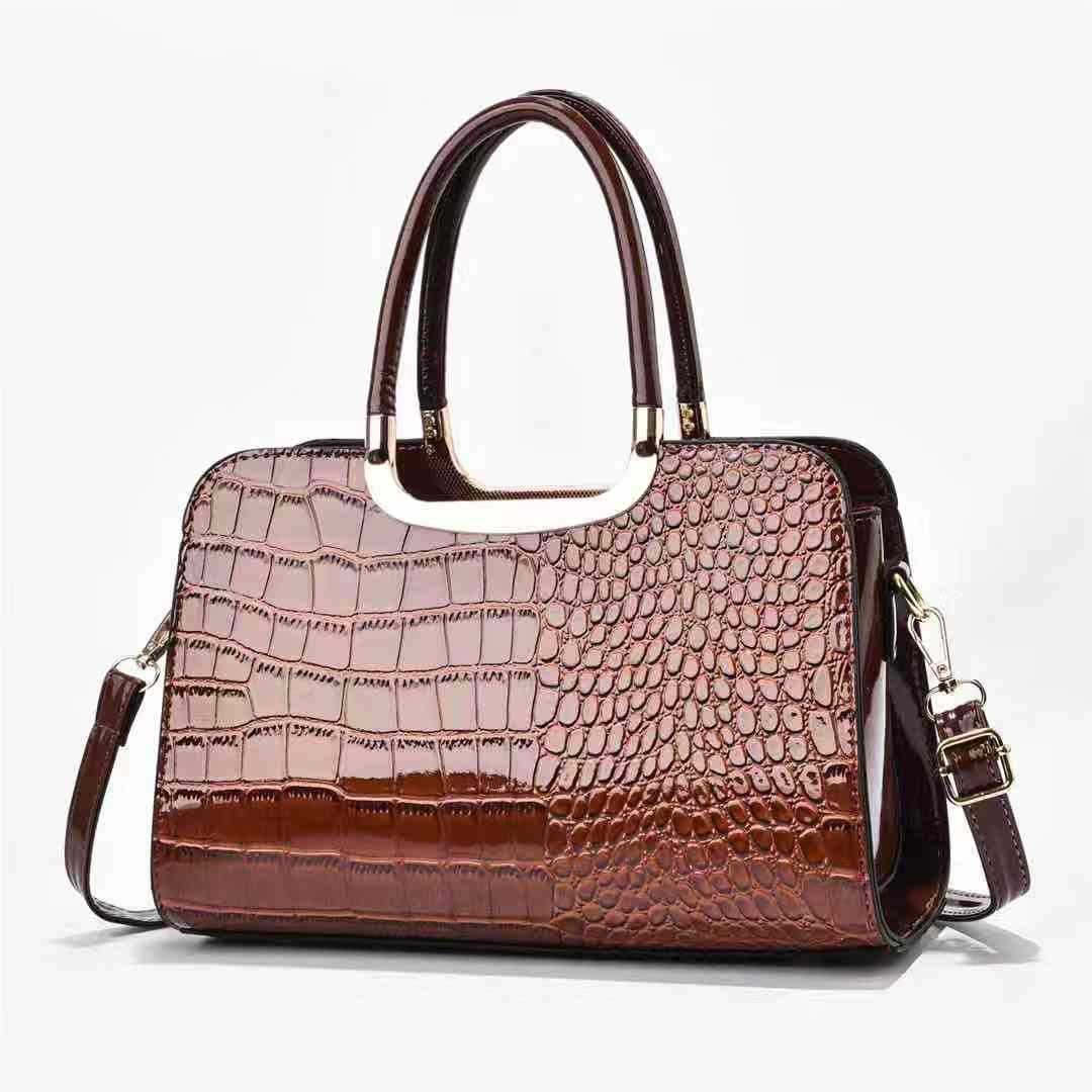 Large Leather Handbag Pepy