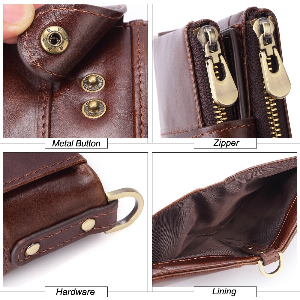 Men's Leather Wallet Ezio