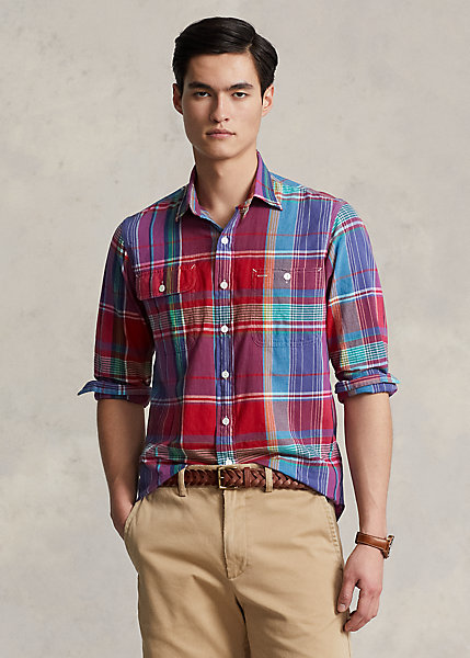 Classic Fit Madras Workshirt