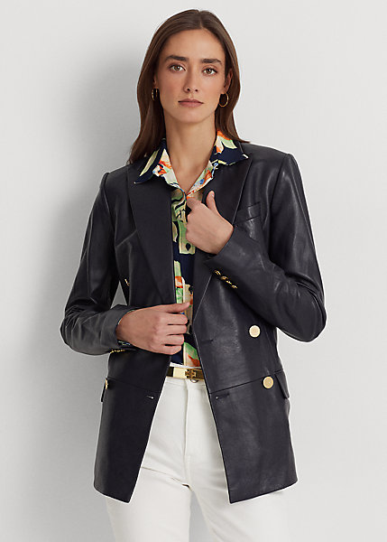 Nappa Leather Blazer