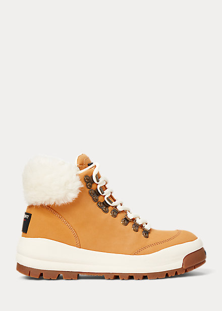 Polo Sport Suede & Shearling Boot