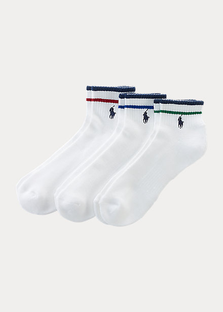 Striped Ankle Sock 3-Pack