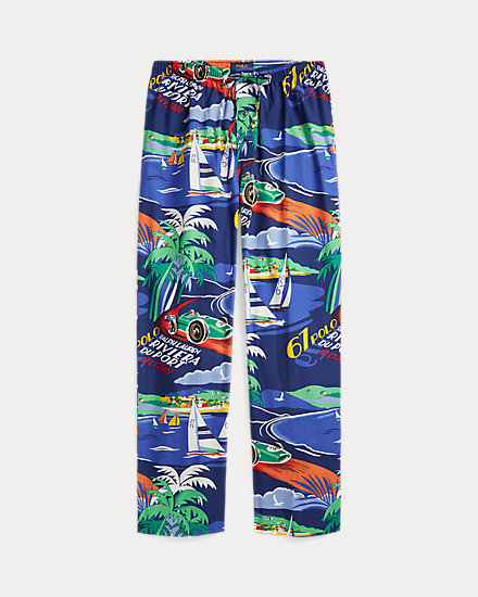 Print Pajama Pant