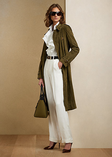 Stamford Pleated Linen Pant