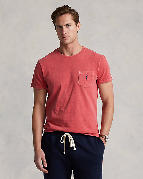 Custom Slim Fit Jersey Pocket T-Shirt