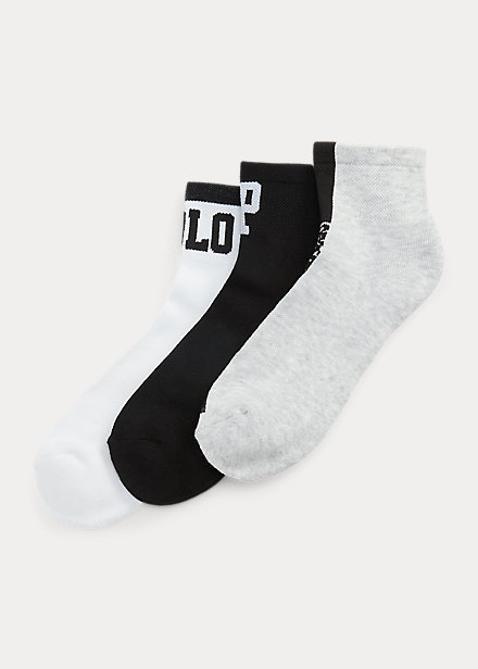 Multi-Logo Crew Sock 3-Pack