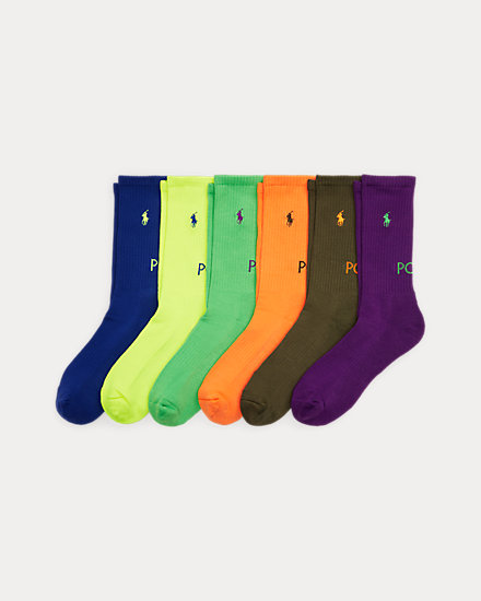 Logo Crew Sock 6-Pack