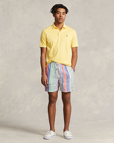 Polo Prepster 6-Inch Striped Linen Short