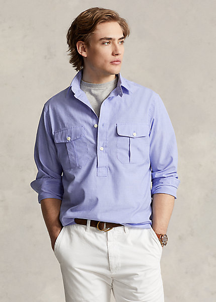Classic Fit Dobby Popover Workshirt