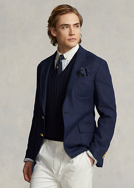 Polo Soft Linen Suit Jacket
