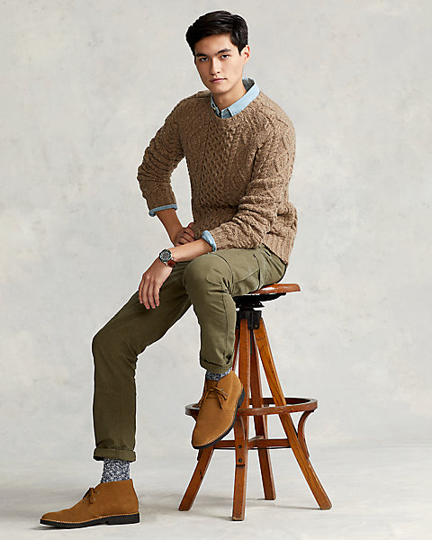 Slim Fit Canvas Cargo Pant