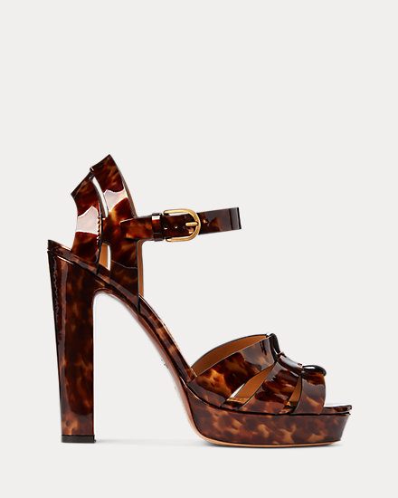 Callahan Patent Calfskin Sandal