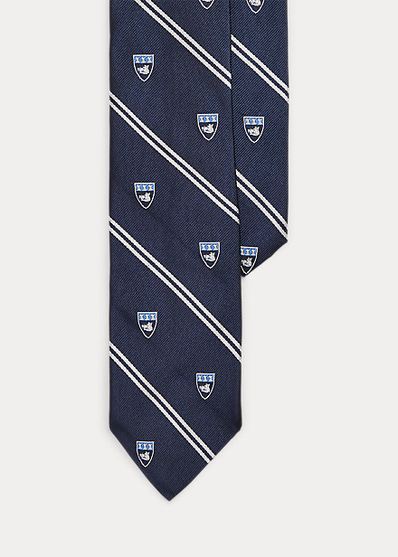 Silk Repp Club Tie